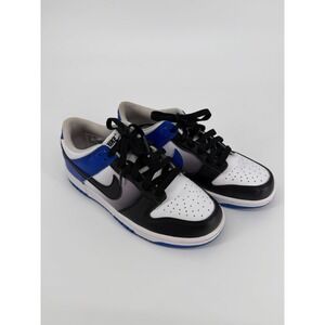 Nike 5.5Y Dunk Low Game Royal Black Fade HJ9209-400 Youth Sneakers